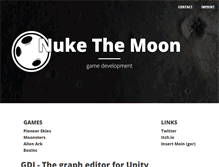 Tablet Screenshot of nuke-the-moon.com